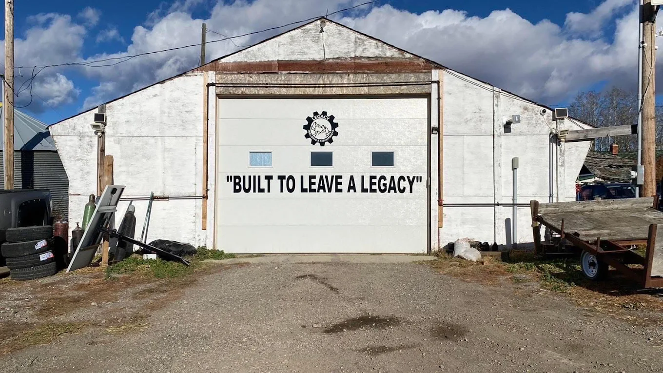 Legacy Welding and Mechanical workshop area near Foothills County